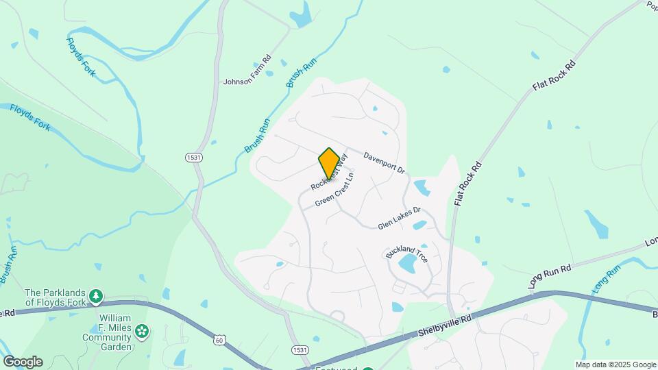 427 Rockcrest Way Map and Location Details