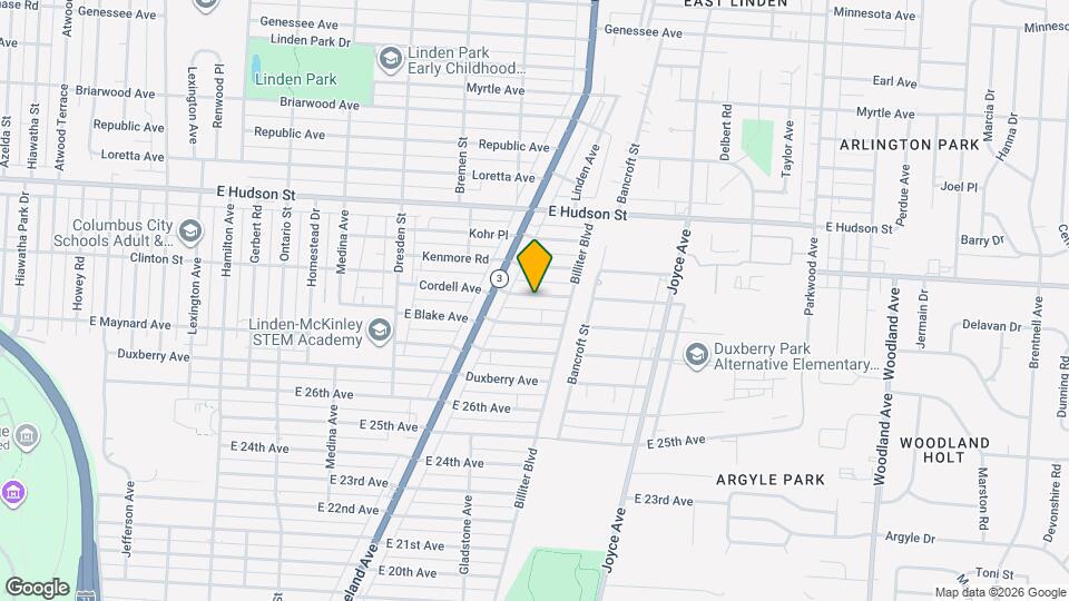 1573-1579 Cordell Ave Mapa y Detalles de la Ubicación