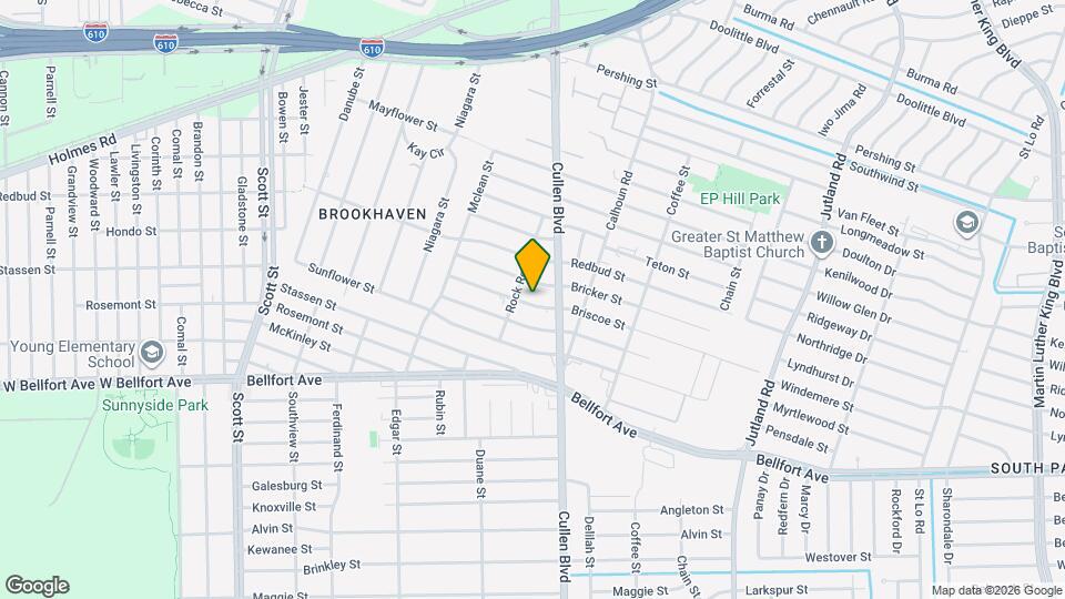 4611 Briscoe St Map and Location Details