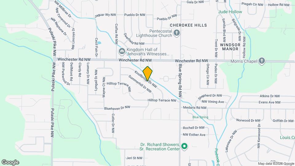 4025 Knollbrook Dr NW Mapa y Detalles de la Ubicación