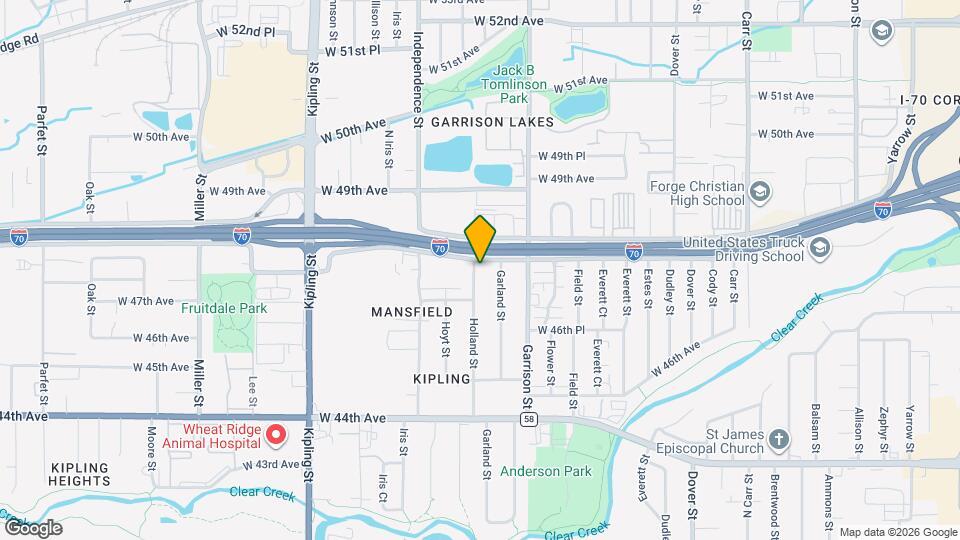 4740 Holland St Map and Location Details