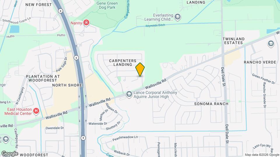 5950 Carpenters Hollow Court Map and Location Details