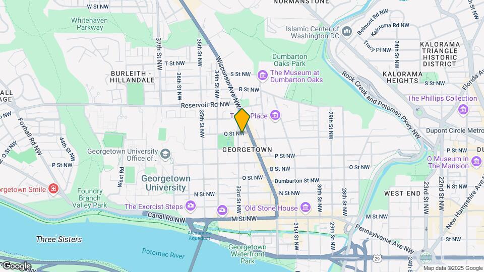 3250 Q St NW Map and Location Details