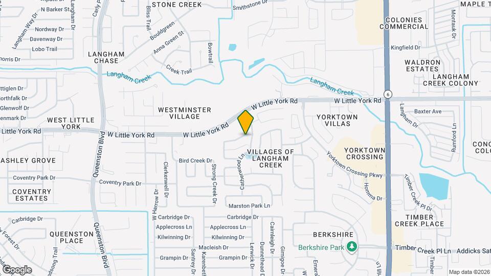 16515 Beckland Ln Map and Location Details