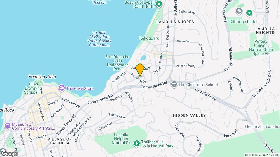 7948 Roseland Dr Map and Location Details