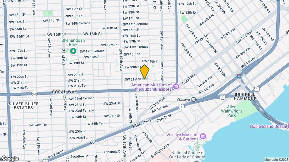 1424 SW 21st St Map and Location Details