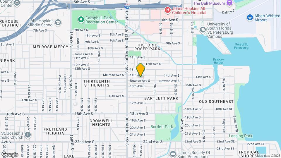 821 Newton Ave S Mapa y Detalles de la Ubicación