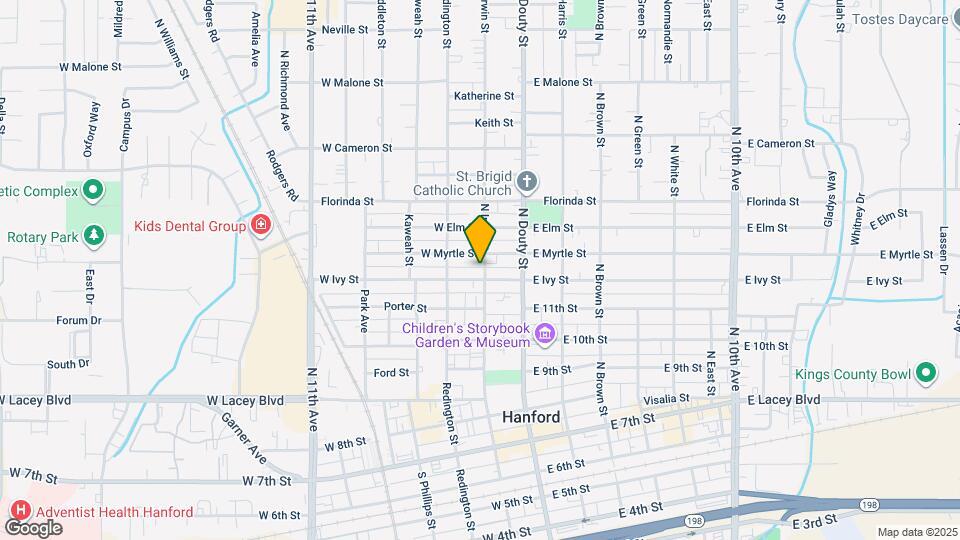 710 N Irwin St Map and Location Details