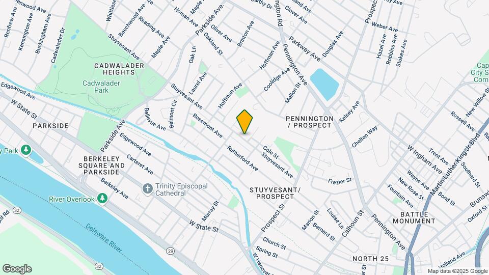 648 Stuyvesant Ave Map and Location Details