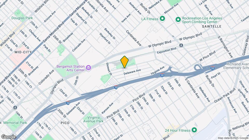 2900 Exposition Blvd Map and Location Details