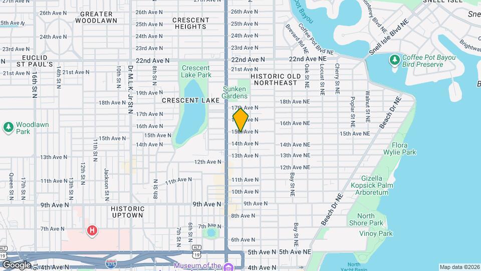 222 15th Ave N Mapa y Detalles de la Ubicación