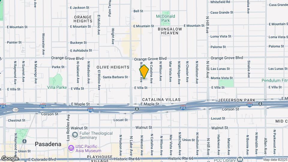532 N Mentor Ave Mapa y Detalles de la Ubicación