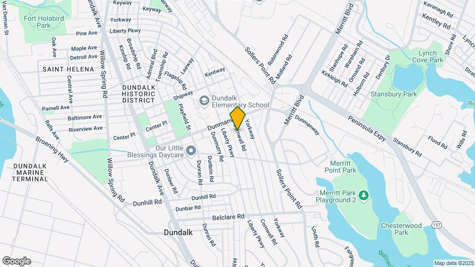 2928 Cornwall Rd Map and Location Details