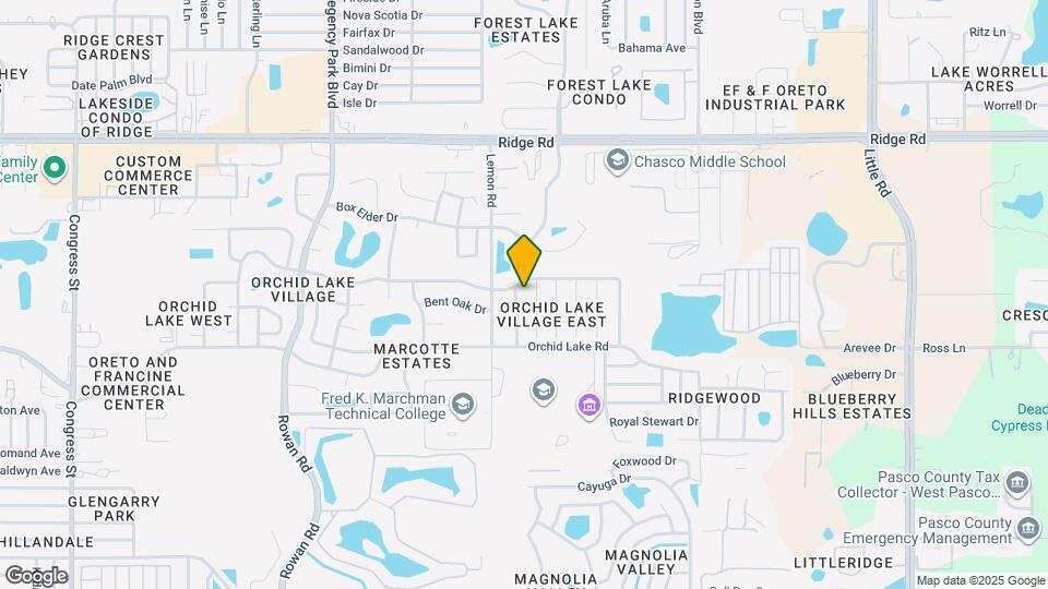 8108 Chickasaw Ln Mapa y Detalles de la Ubicación