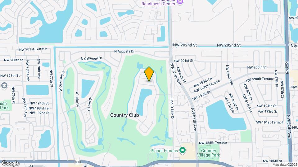 6821 Winged Foot Dr Map and Location Details