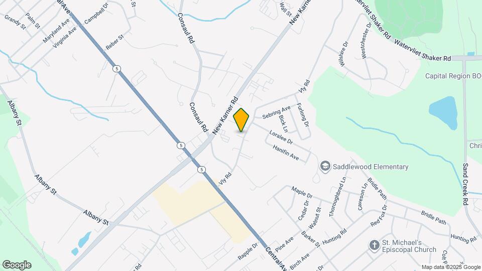 36 Vly Rd Map and Location Details