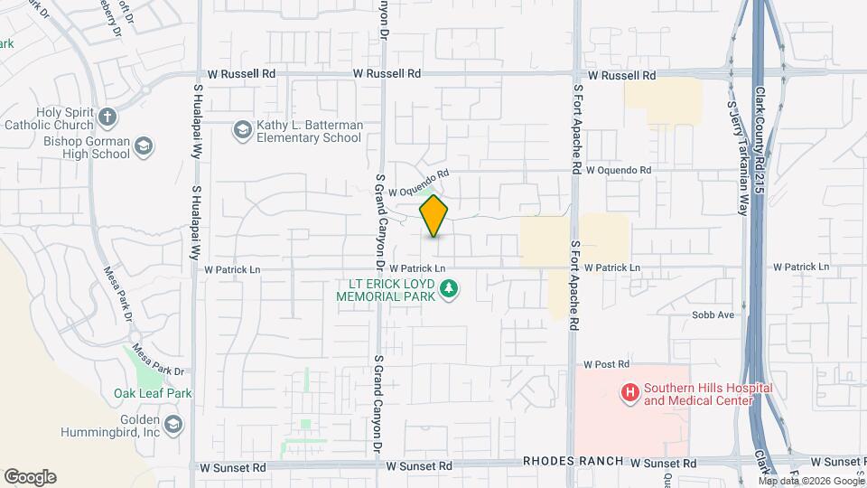 6049 Charity St Map and Location Details