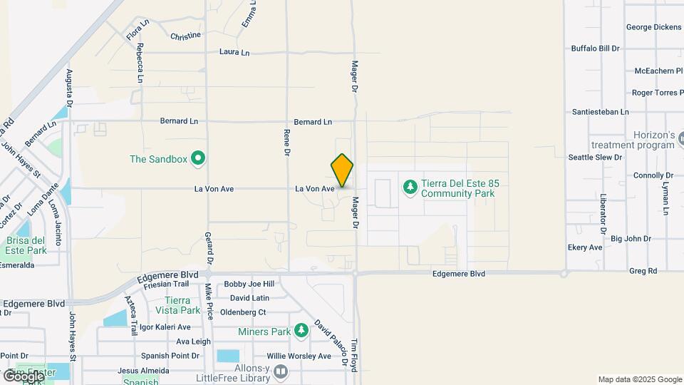13860 La Von Ave Mapa y Detalles de la Ubicación