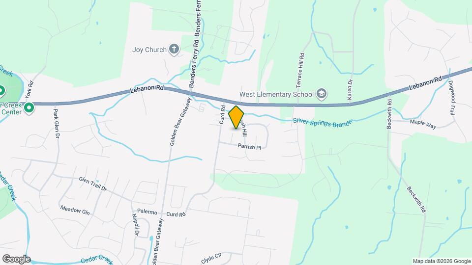 307 Parrish Crest Map and Location Details