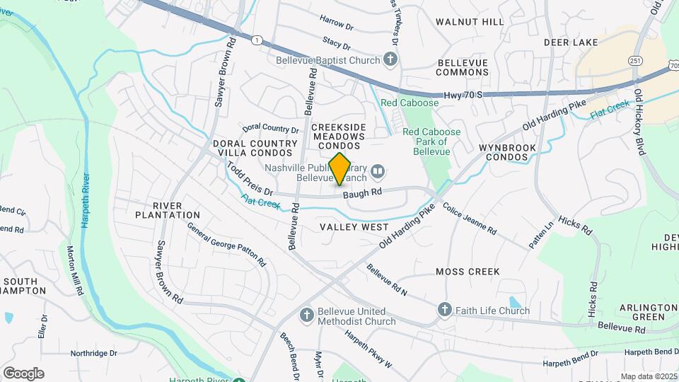 7302 Weston Way Dr Mapa y Detalles de la Ubicación