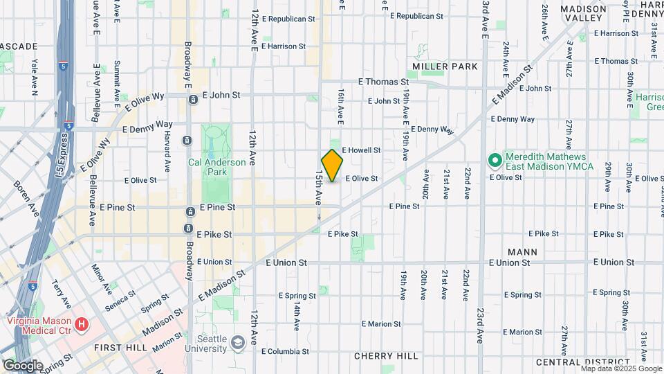 1631 16th Ave Map and Location Details