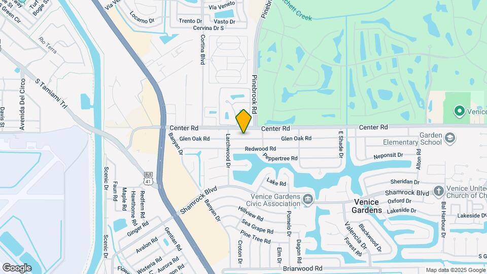317 Glen Oak Rd Map and Location Details
