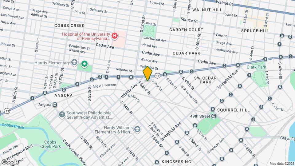 5121 Hadfield St Map and Location Details