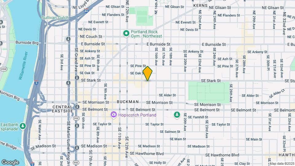 1436 SE Stark St Mapa y Detalles de la Ubicación