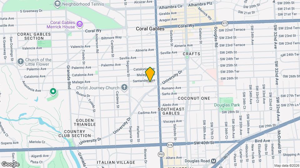 427 Anastasia Ave Map and Location Details