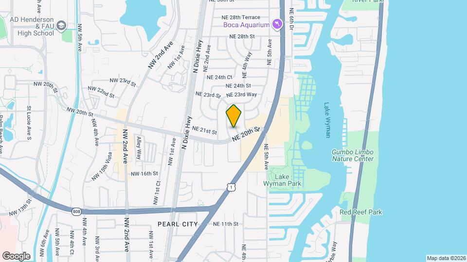 2099 NE 4th Ct Map and Location Details