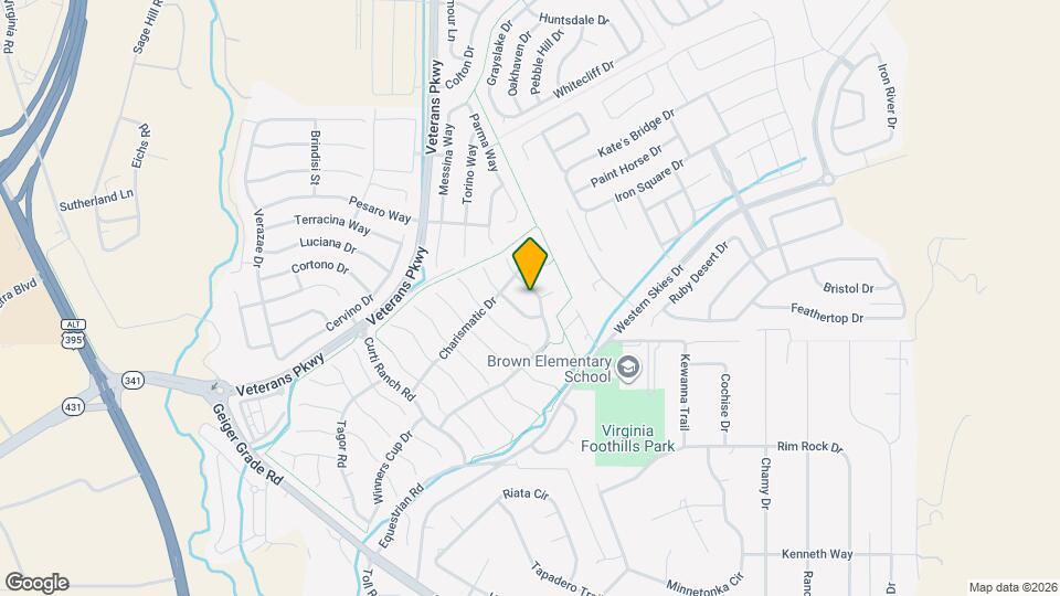 13755 Seabiscuit Dr Map and Location Details