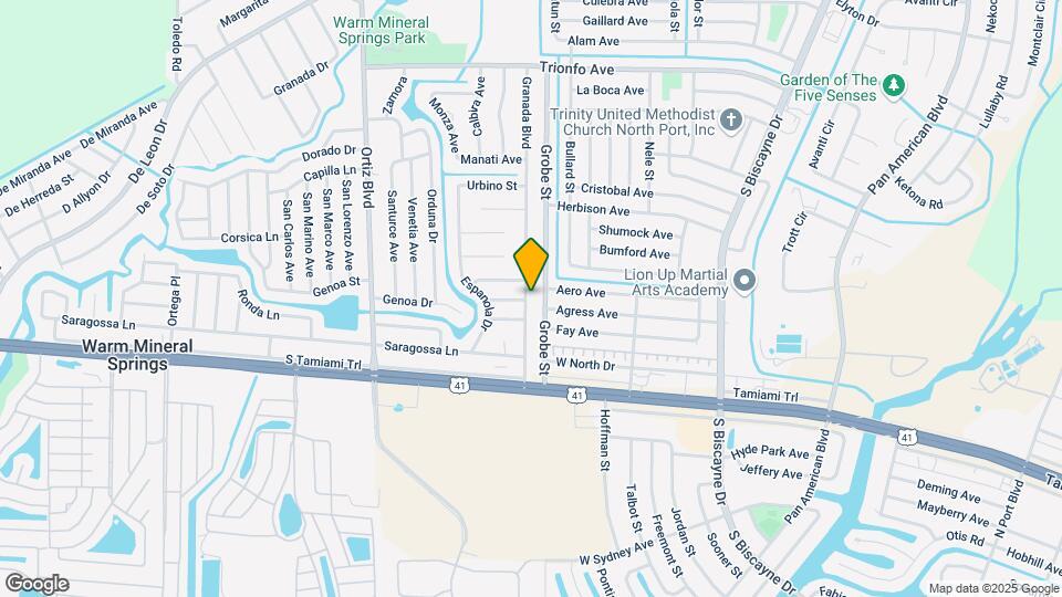 205 Granada Blvd Map and Location Details