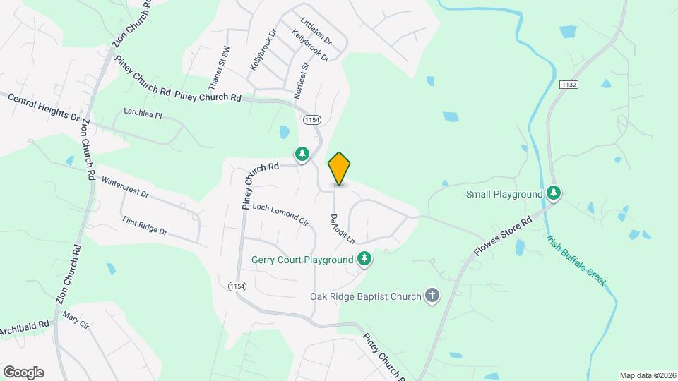 5130 Daffodil Ln Mapa y Detalles de la Ubicación