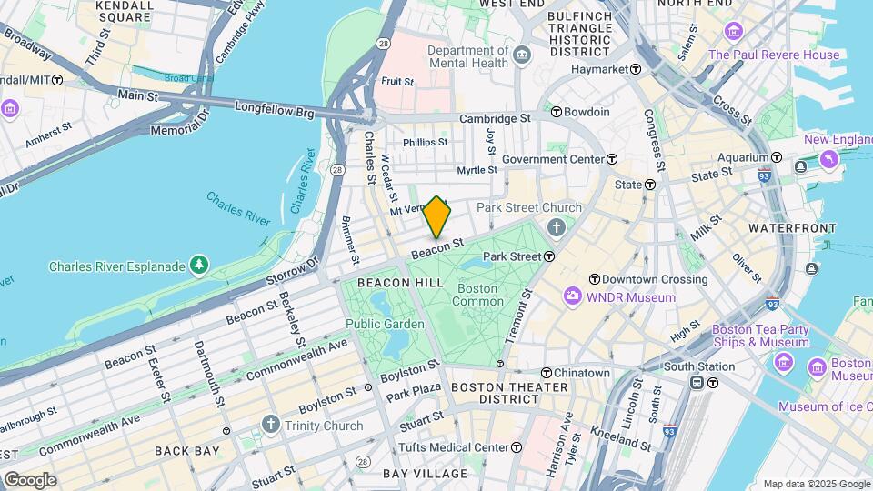 50 Beacon St, Unit #3 Map and Location Details
