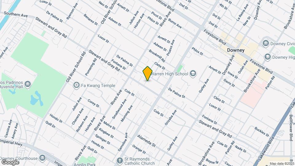 7901 Stewart and Gray Rd Map and Location Details