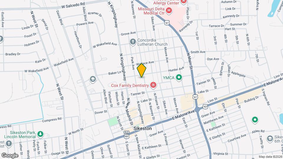 535 N Ranney St Mapa y Detalles de la Ubicación