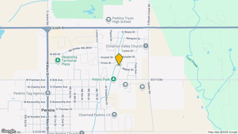 607 Methodist Ave, Unit A Mapa y Detalles de la Ubicación