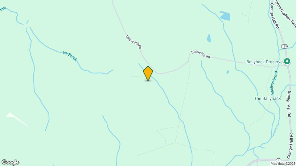 109 Dibble Hill Rd Map and Location Details