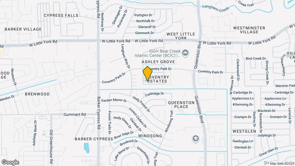 17618 Coventry Oaks Dr Map and Location Details