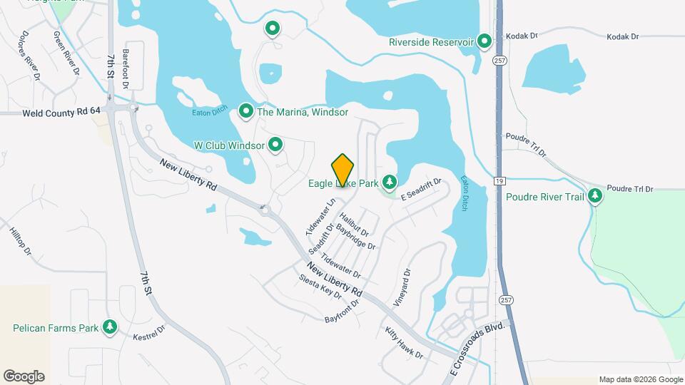 1912 Tidewater Ln Map and Location Details