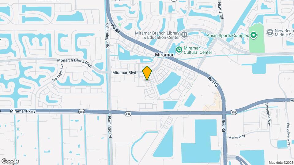 11967 SW 26th Ct Map and Location Details
