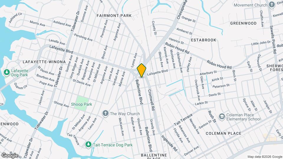 3027 Grandy Ave Mapa y Detalles de la Ubicación