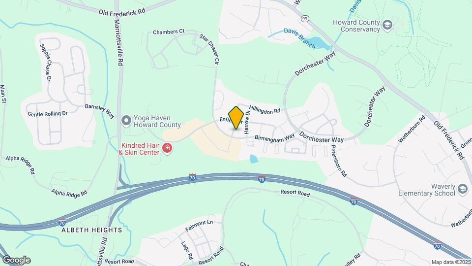 10745 Hillingdon Rd Map and Location Details