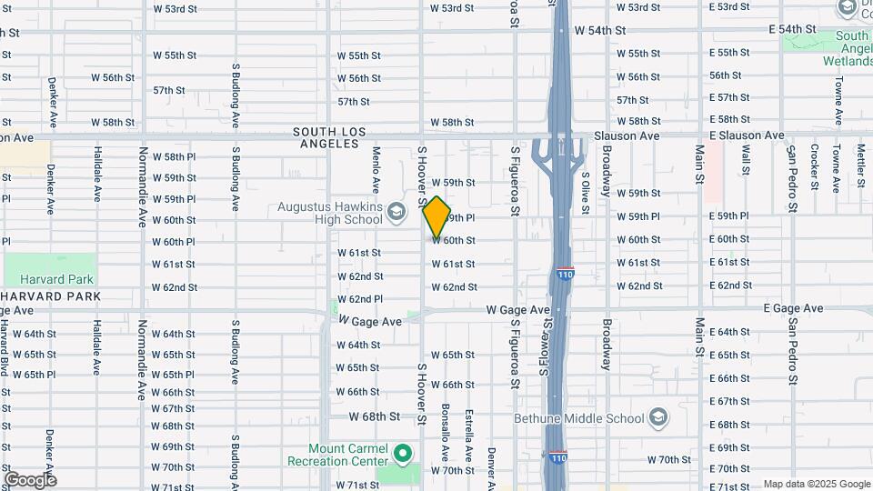 716 1/2 W 60th St Map and Location Details
