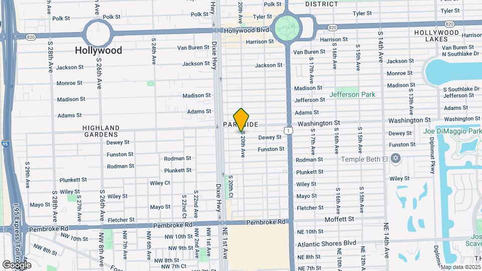 2001 Dewey St Map and Location Details