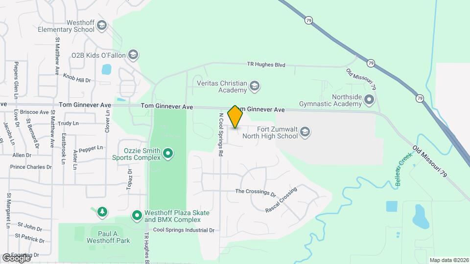 1505 Crystal Ridge Ct Map and Location Details