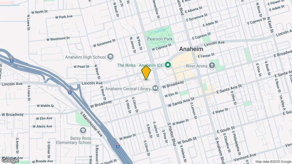 532 W Chestnut St Mapa y Detalles de la Ubicación