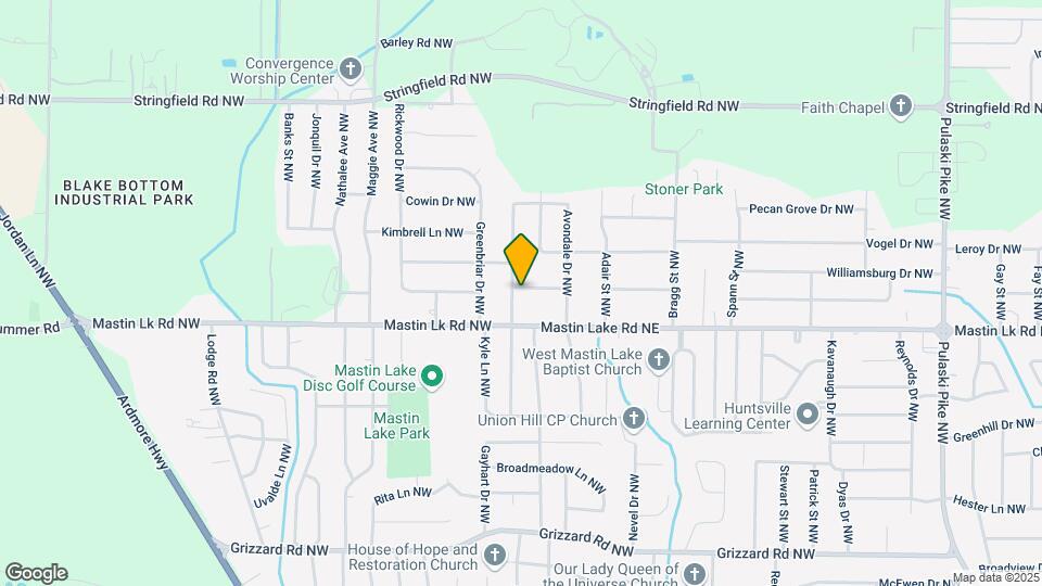 4911 Roebuck Rd NW Map and Location Details
