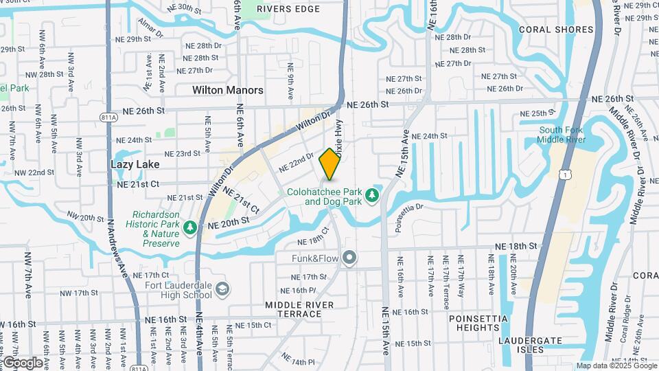 Residences at Equality Park Map and Location Details