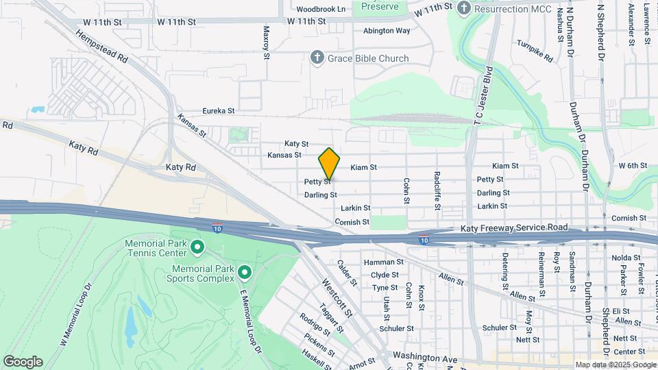 5807 Petty St Map and Location Details